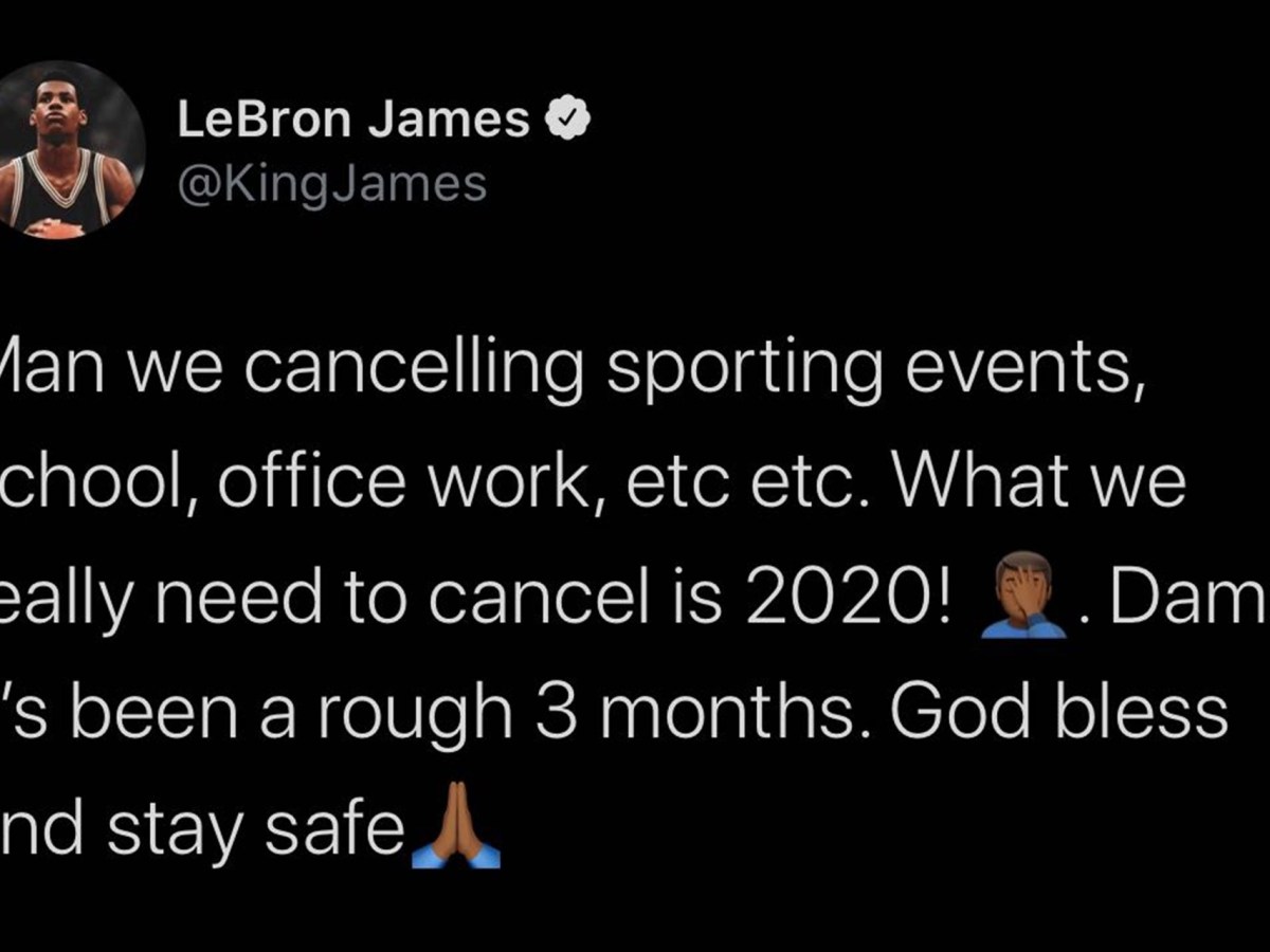 NBA stars reaction to league suspension on social&nbsp;media