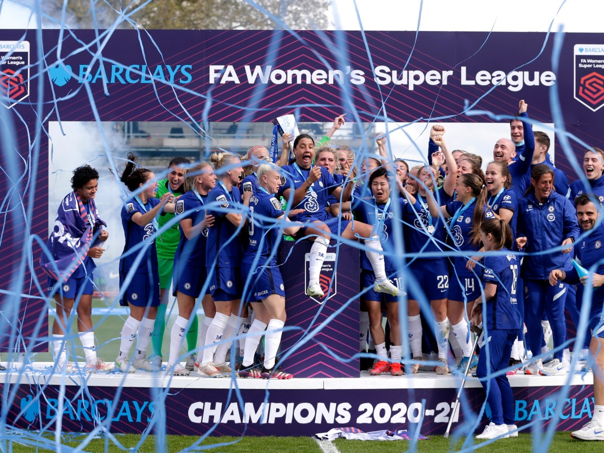 Five-star Chelsea Women secure back-to-back WSL&nbsp;crowns